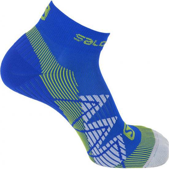 Ponožky Salomon Speedcross Unior Blue/Gecko Green 375537