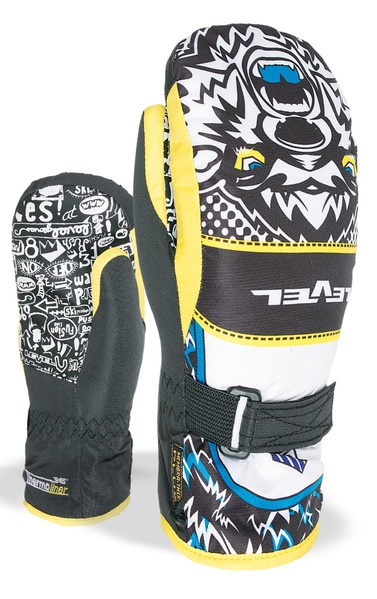 Level Junior Mitt Black/Yellow 4152JM.47 24/25