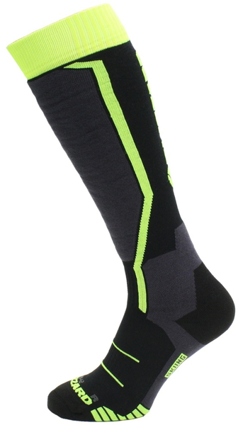 BLIZZARD Allround ski socks junior black/anthracite/signal yellow 164022 24/25