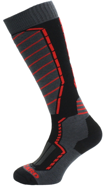 BLIZZARD Profi ski socks black/anthracite/red 164004 24/25