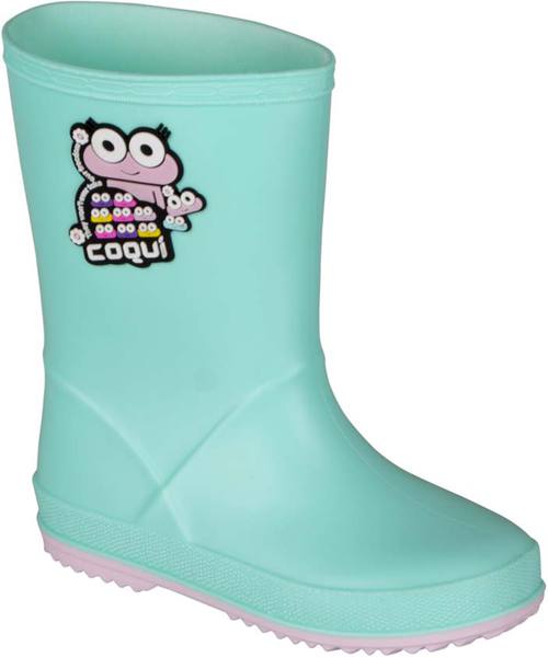 Holínky COQUI Rainy mint/candy pink 8506 24/25