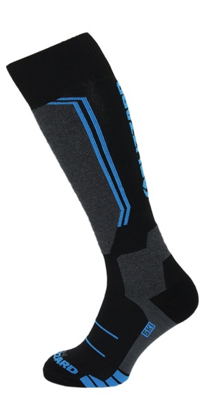 Blizzard Allround wool ski socks black/anthracite/blue 180115 24/25