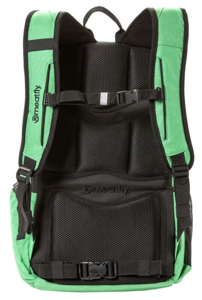 Meatfly Basejumper 4 Backpack J - Heather Green, Black