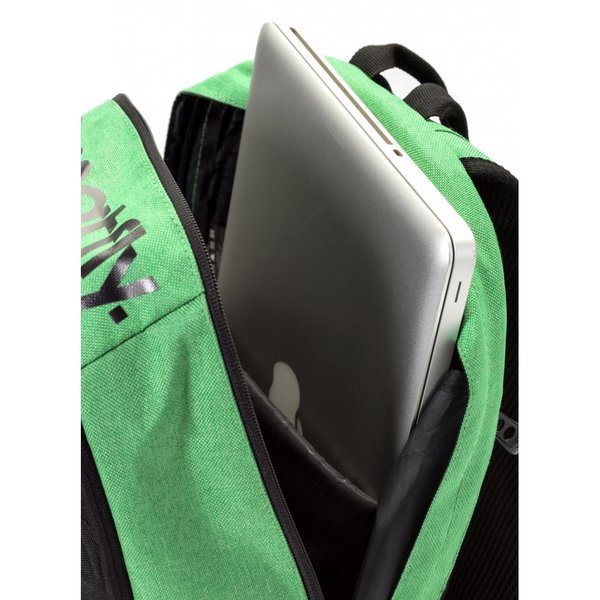 Meatfly Basejumper 4 Backpack J - Heather Green, Black