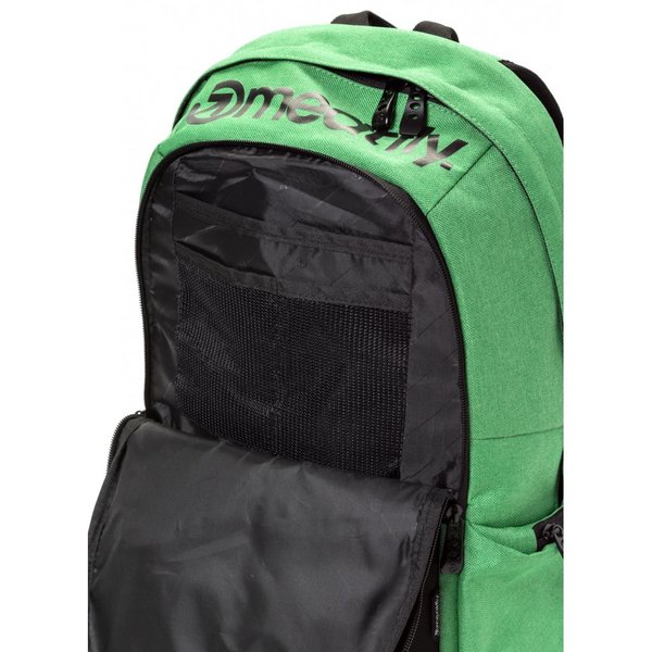 Meatfly Basejumper 4 Backpack J - Heather Green, Black