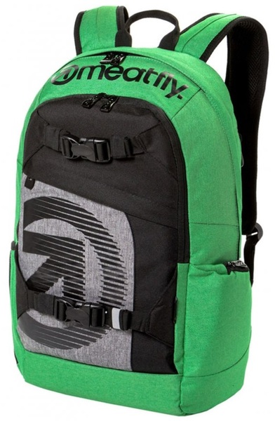 Meatfly Basejumper 4 Backpack J - Heather Green, Black