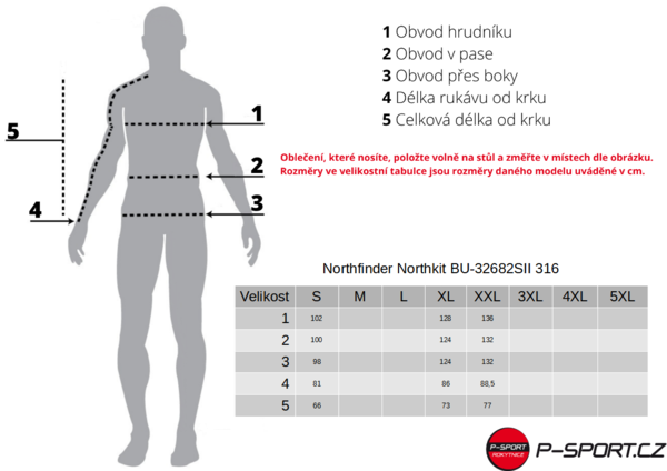 Sbalitelná bunda Northfinder Northkit BU-32682SII 316 Green 24/25