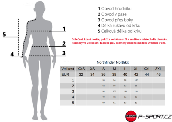 Dámská sbalitelná Bunda Northfinder Northkit BU-4268OR 281 Blue 24/25