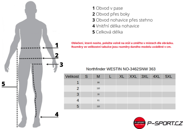 Northfinder WESTIN NO-3462SNW 363 23/24