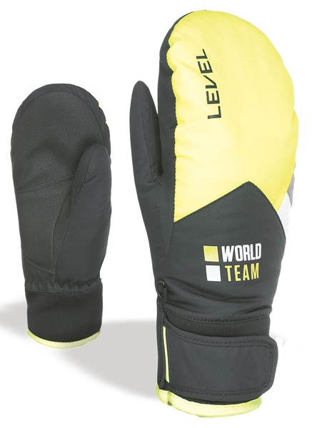 Level Team Jr Mitt Black-Yellow 4191JM.47 24/25