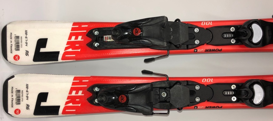 Rossignol Hero Junior + Xelium Kid 45 ( testovací lyže 1418)