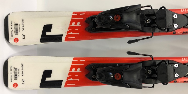 Rossignol Hero Junior + Xelium Kid 45 ( testovací lyže 1433)