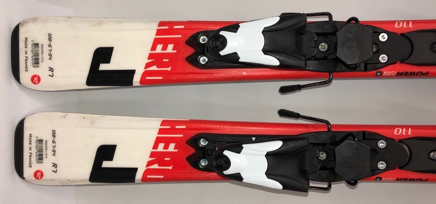 Rossignol Hero Junior + Xelium Kid 45 ( testovací lyže 1542)