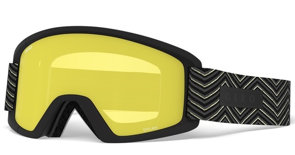 GIRO Dylan Black Zag Amber Gold/Yellow (2Skla) 7105440 23/24