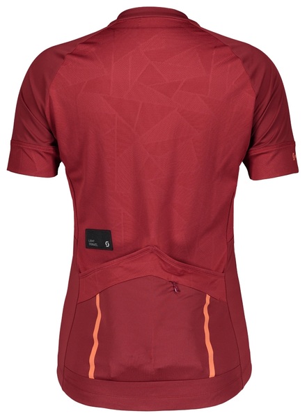 Scott W´s ENDURANCE 10 shirt s/sl merlot red/camellia pink 270522