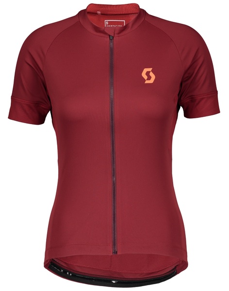 Scott W´s ENDURANCE 10 shirt s/sl merlot red/camellia pink 270522