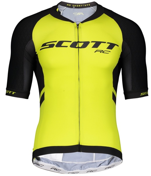 Scott RC Premium ITD Shirt s/sl Sulphur Yellow/Black 270441