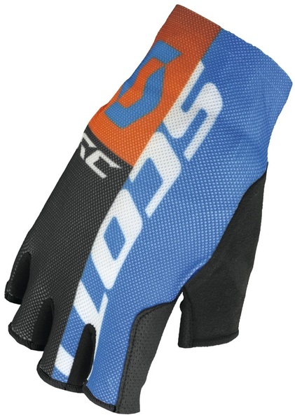 Pánské cyklistické rukavice Scott RC SF Blue/Orange 238673