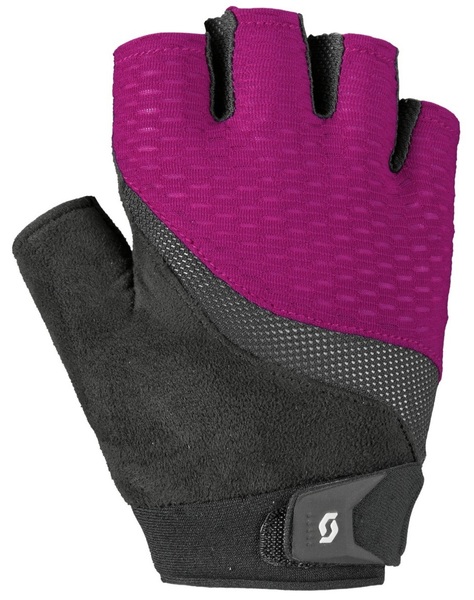 Dámské cyklistické rukavice Scott W´s Essential SF Black/Plum 241697