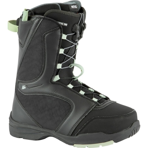 Snowboardové boty Nitro Flora TLS Black/Mint 848577-001 24/25