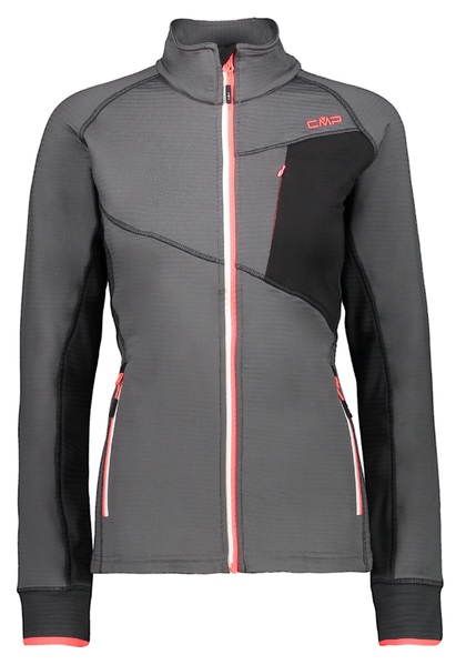 Dámská funkční mikina CMP Campagnolo Women's Grid Tech colour-block fleece 30G2256-U887