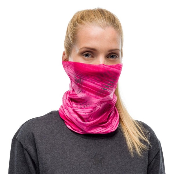 Nákrčník - Multifunkční šátek Original Buff Reflective Speed Pink 123416.538.10 24/25