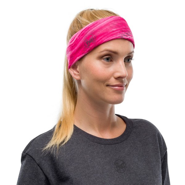 Nákrčník - Multifunkční šátek Original Buff Reflective Speed Pink 123416.538.10 24/25