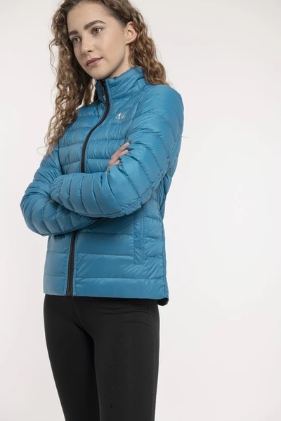 Dámská péřová bunda Mac In a Sac Polar Packable Women's Down Jacket Black Teal 24/25