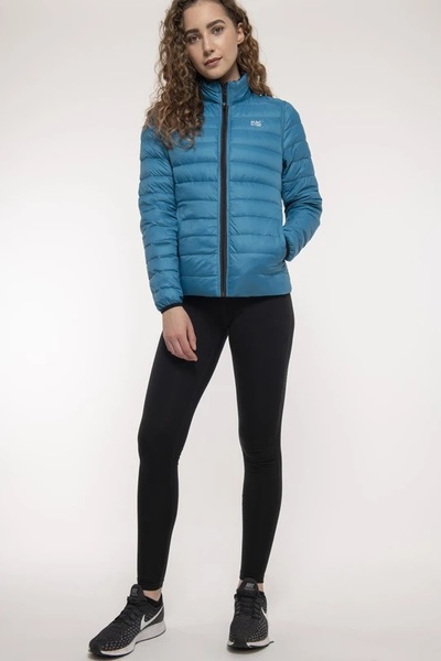 Dámská péřová bunda Mac In a Sac Polar Packable Women's Down Jacket Black Teal 24/25