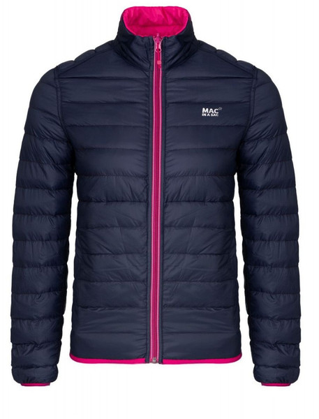 Dámská péřová bunda Mac In a Sac Polar Packable Women's Down Jacket Fuchsia Navy 24/25