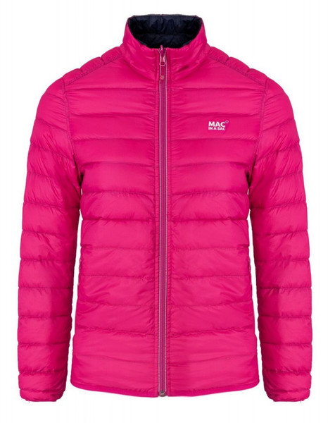 Dámská péřová bunda Mac In a Sac Polar Packable Women's Down Jacket Fuchsia Navy 24/25