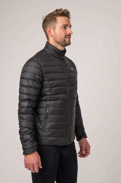 Pánská péřová bunda Mac In a Sac Polar Packable Men's Down Jacket Jet Black Charcoal 24/25