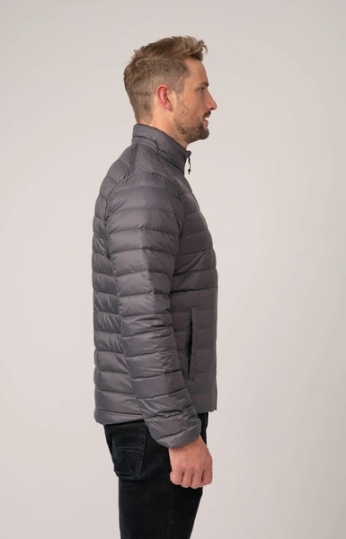 Pánská péřová bunda Mac In a Sac Polar Packable Men's Down Jacket Jet Black Charcoal 24/25