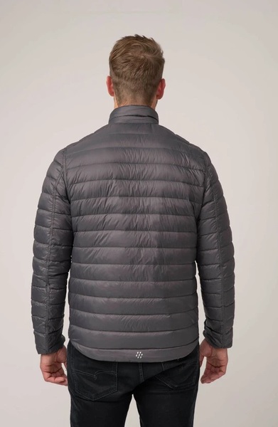 Pánská péřová bunda Mac In a Sac Polar Packable Men's Down Jacket Jet Black Charcoal 24/25