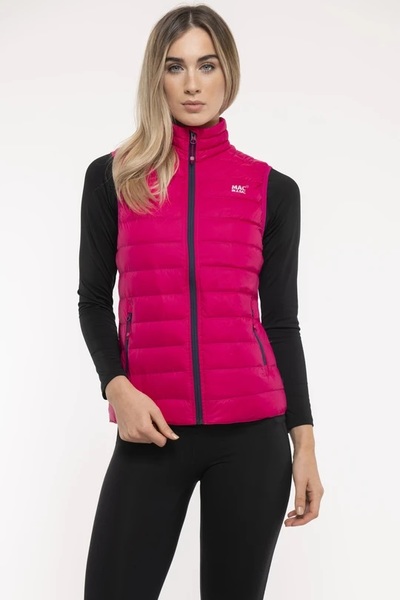 Dámská péřová vesta Mac In a Sac Alpine Packable Women's Down Gilet fuchsia 24/25