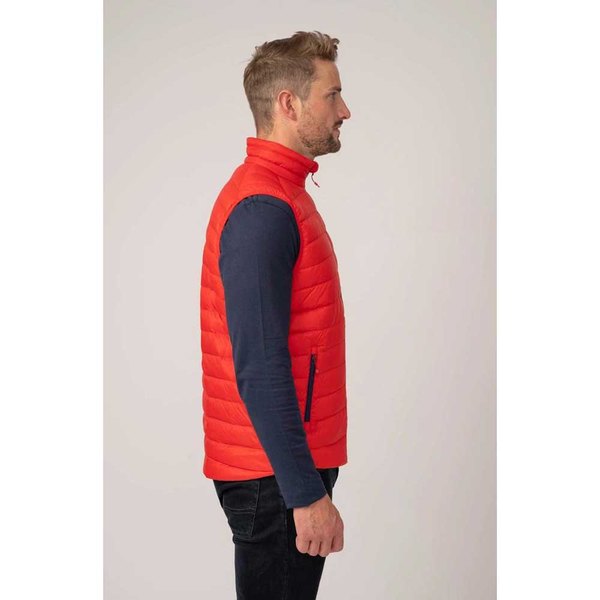 Pánská péřová vesta Mac In a Sac Alpine Packable Men's Down Gilet Red 24/25