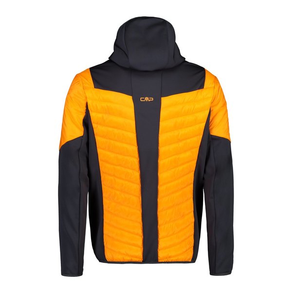 Pánská bunda CMP Campagnolo Man Hybrid Jacket Fix Hood 31z2307-C652 Orange 23/24