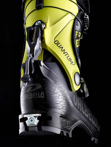 Skialpové boty Dalbello Quantum Free 110 Uni Black/Acid Yellow 