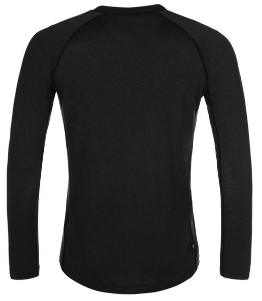 Pánské funkční Merino triko Kilpi MAVORA TOP-M Černá NM0022KIBLK