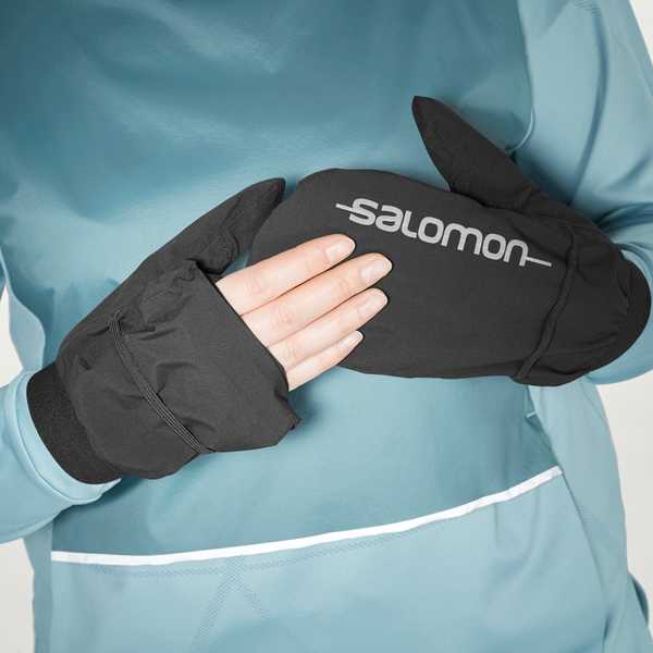 Sportovní rukavice Salomon Bonatti WP Mitten U LC1184600 Black 