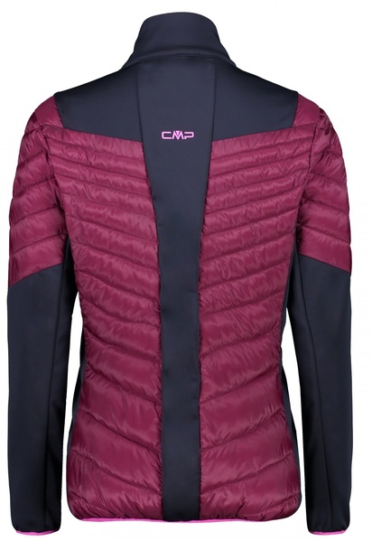 Dámská bunda CMP Campagnolo Woman Jacket Hybrid Primaloft 31Z2426-C910 Amaranto 23/24