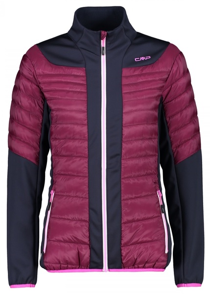 Dámská bunda CMP Campagnolo Woman Jacket Hybrid Primaloft 31Z2426-C910 Amaranto 23/24