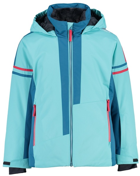 Dívčí lyžařská bunda CMP Campagnolo Kid Girl Fix Hood Jacket 31W0685-L430 23/24