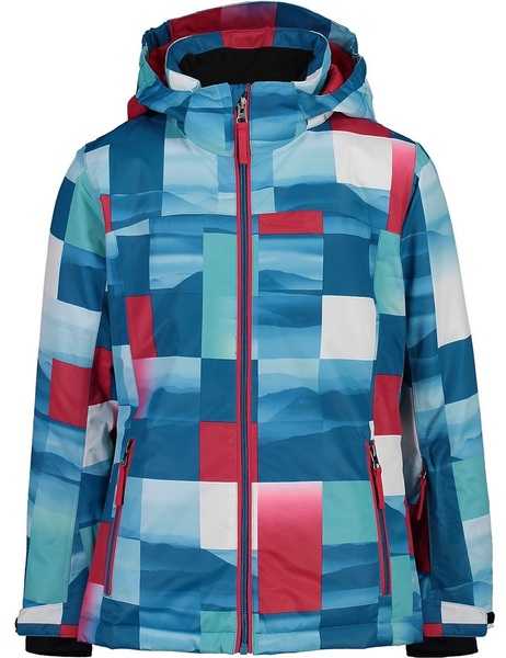 Dívčí lyžařská bunda CMP Campagnolo Kid Girl Snap Hood Jacket 39W2085-05ZH 23/24