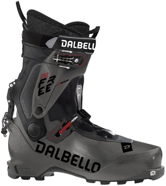 Skialpové boty Dalbello Quantum Free 110 Uni Dark Grey/Red 