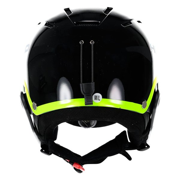 Helma Head Team SL + Chinguard 320407 Black/Lime