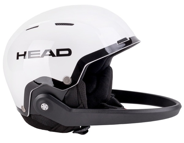 Helma Head Team SL + Chinguard 320417 White/Black