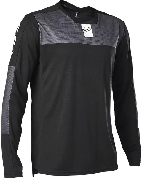 Pánský cyklistický dres FOX Defend LS Jersey Foxhead Black 28988-001 23/24