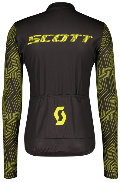 Dres na kolo Scott RC Team 10 LS Black/Sulphur Yellow 289406 