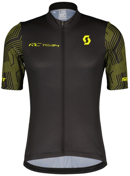 Dres na kolo Scott RC Team 10 SS Black/Sulphur Yellow 288691 